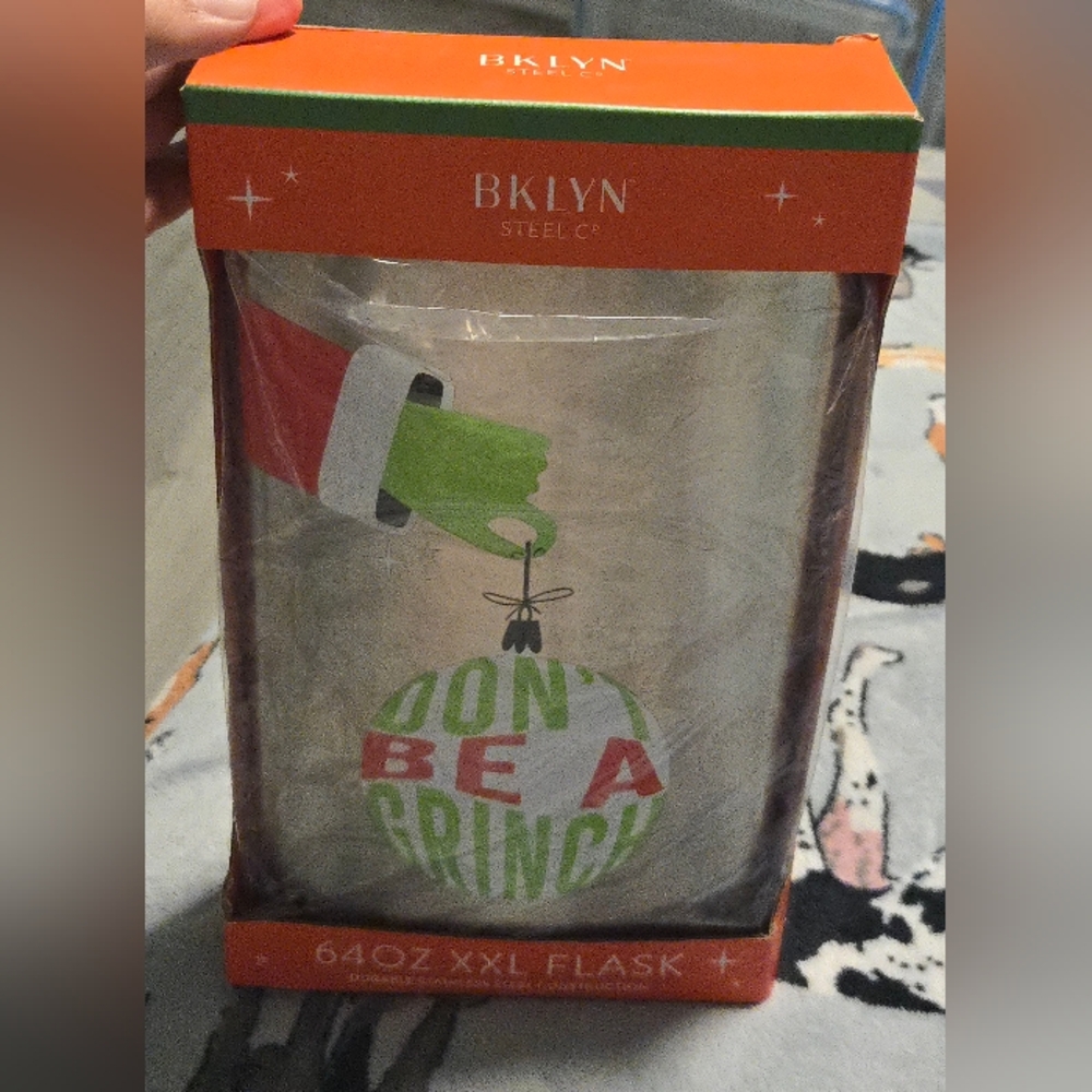 Bklyn size 64 oz xxl flask brand new